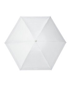 MOONBAT 【フワクール生地使用/軽量】MACKINTOSH PHILOSOPHY 遮光 晴雨兼用 折りたたみ日傘 ボーダー