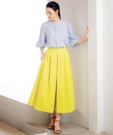 組曲 L ドビーストライプ ブラウス