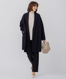 23区 L コンプレストパイル コーディガン