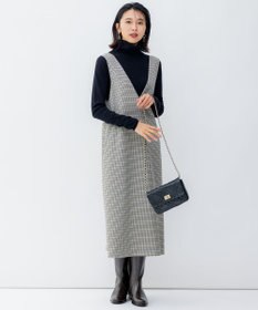 23区 【洗える】スムージーコットン シアーリブ ニット