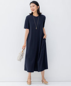 miki　　　美品☆２３区【洗える】ストレッチポンチ Aライン ワンピース 洗える】ストレッチポンチ Aライン ワンピース / 23区 | ファッション