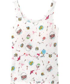 tsumori chisato SLEEP ツモリチサト インナー タンクトップ 綿混(身生地) パッド付き レディース UCX540 /ワコール