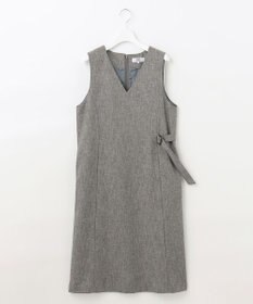 J.PRESS LADIES シャンブレーツイル ジャンパースカート