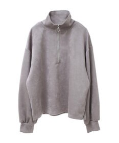 Green Parks ・ＳＵＧＡＲ　ＳＰＯＯＮ　スエードポンチハーフＺＩＰ