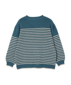 CRAFT STANDARD BOUTIQUE 洗えるモールニットボーダープルオーバー