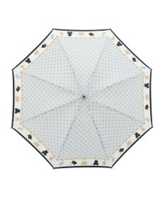 MOONBAT FURLA 折りたたみ傘 チャーム＆ロゴプリント UV 耐風 日本製