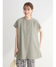 Green Parks 接触冷感　比翼ボタンチュニック