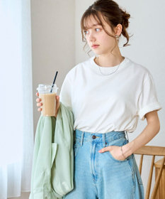 WEGO 【新色追加/手洗い可/綿100%/MLXLサイズ】クルーネックプリントTシャツ