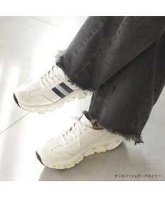 Pointer 日本製 本革 穴開きソールスニーカー