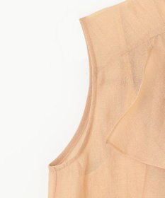 GRACE CONTINENTAL シアーボウタイノースリーブ