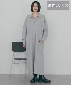 AMERICAN HOLIC 【選べる丈】ハーフZIPワンピース