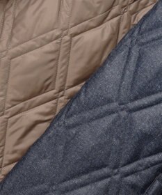 GOTAIRIKU 【仕事で着用可】ブライトシャンブレー キルティング ドレスダウン