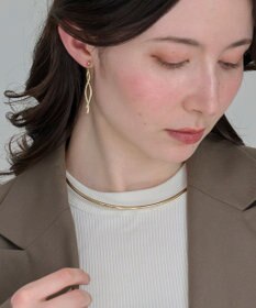 Phoebe ルーセントラインチョーカー　ゴールド/ネックレス/ネックカフ/40cm
