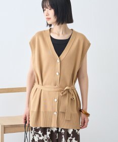 AMERICAN HOLIC 金ボタンニットジレ