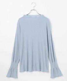 #Newans 【洗濯機可能】フレアカフスシアープルオーバー