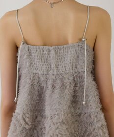 GRACE CONTINENTAL フラワーチュールキャミ