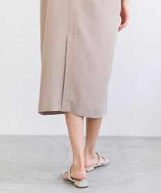 BEIGE， FLEUR / ドレープニット ネックドレス