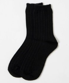 WEGO 【あったか】ぽかぽか裏起毛リブソックス