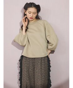 Green Parks ■ＥＳＣＡＲ　コードモチーフ刺繍プルオーバー