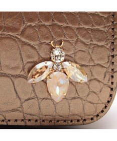 A.D.M.J. 【牛革】クロコ型押し ザ・ビーDカン付ミニトート