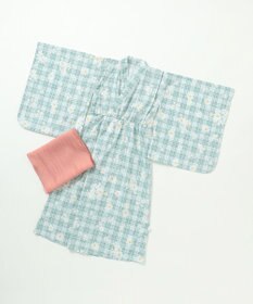 組曲 KIDS 【S-Lサイズ】マーガレットチェック 浴衣