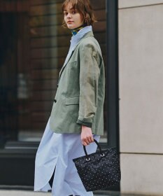 LeSportsac MEDIUM 2 WAY TOTE/プティドット/セージグリーン