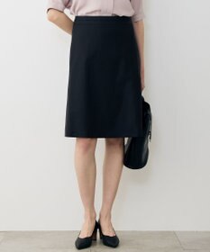 ICB 【新色追加・セットアップ対応】 Bahariye フレアスカート ネイビーストライプ系