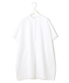 ICB 【洗える】ヴィンテージスパンブロード プルオーバーブラウス