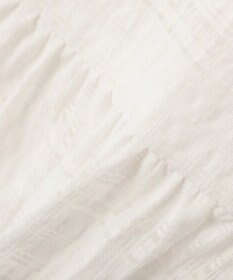 Green Parks シアーチェックシャツワンピース