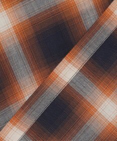 UNFILO MENS 【男女兼用】エアリーシアー オンブレシャツ