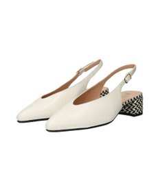 INTER-CHAUSSURES 【INTER-CHAUSSURES】ポインテッドトウVカットバックバンド