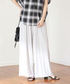 Green Parks シアーワイドパンツ