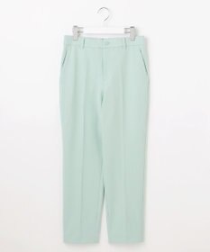 自由区 【撥水加工・洗える】TRギャバ裏起毛テーパード パンツ