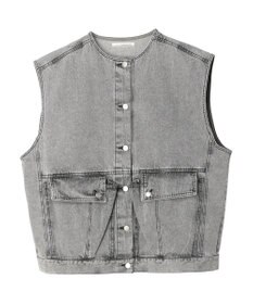 Green Parks ・ＥＬＥＮＣＡＲＥ　ＤＵＥ　ノーカラーデニムベスト
