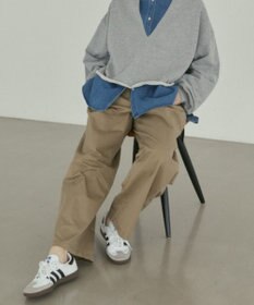 WEGO 【ANGIE VINTAGE】ツイルイージーパンツ