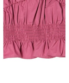 Green Parks シャーリングデザインコルセット風ブラウス