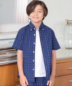 J.PRESS KIDS 【110-130cm】マドラスチェックシャツ