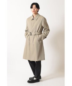 DAKS ウールギャバジン オーバーサイズステンカラーコート