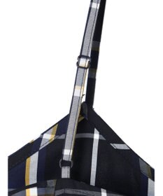 Green Parks ・ＳＵＧＡＲ　ＳＰＯＯＮ　チェックラッフルキャミワンピース