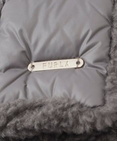 MOONBAT FURLA 【リバーシブル】フェイクファー×ダウンマフラー ボア