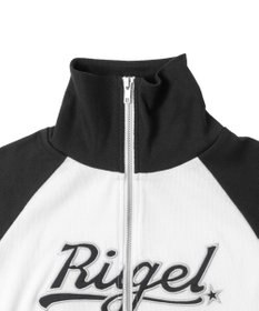 WEGO ダブルジップワッペンロゴラグランT