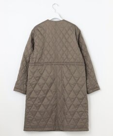 自由区 【洗える/リバーシブル】ブライトキルト リバーシブルコート