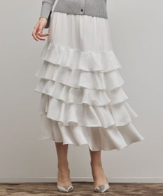 GRACE CONTINENTAL ティアードフリルスカート