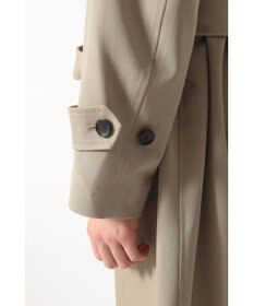 DAKS ウールギャバジン オーバーサイズステンカラーコート