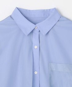 ANY L クロップドチュールコンビシャツ