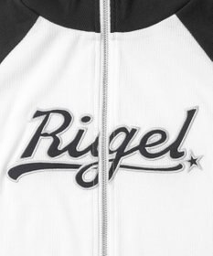 WEGO ダブルジップワッペンロゴラグランT