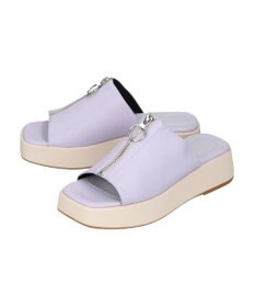 earth music&ecology ＯＲｉｅｎｔａｌＴＲａｆｆｉｃ　フロントジップサンダル