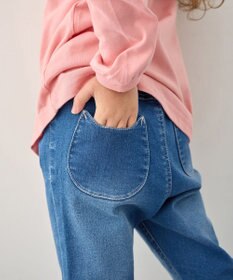 ANY KIDS 【洗濯機可能】ときめきストレッチ ネコパンツ