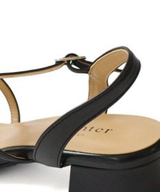 Pointer 日本製 本革ラインストラップサンダル