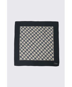 DAKS ウールシルクブレンドスクエアストール